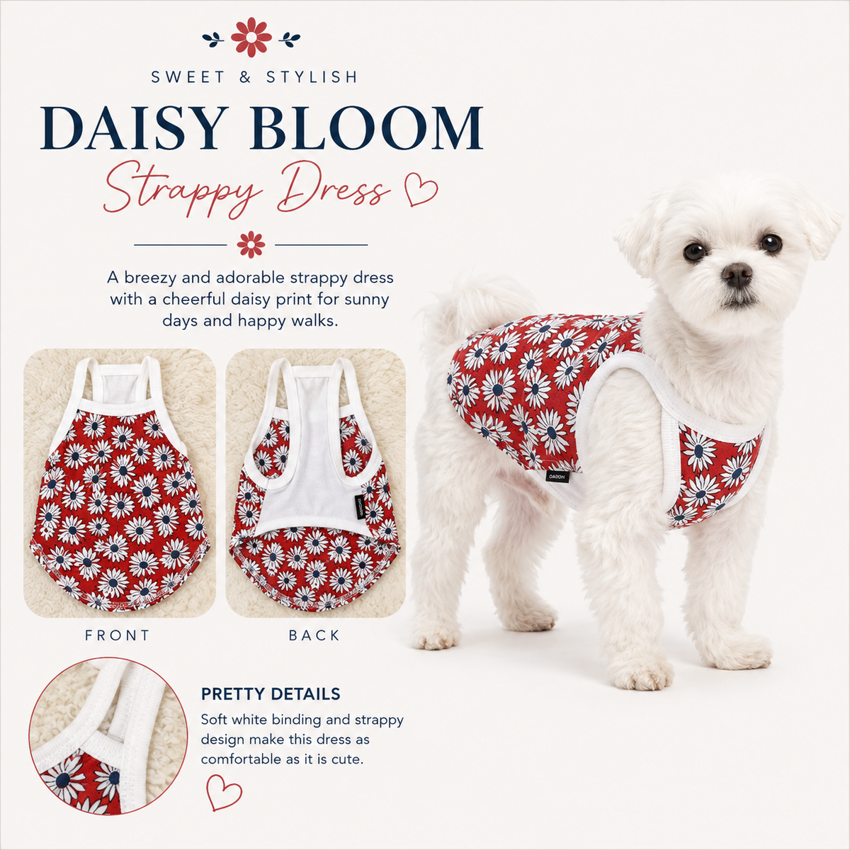 Daisy Bloom Strappy Dress