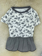 Floral Skirt Casual Dress