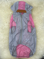 Rose Mist Hounded Windbreaker
