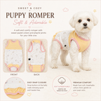 Puppy Romper Soft And Adorable