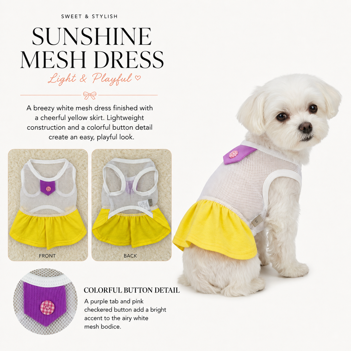 Sunshine Mess Dress Light And Playful